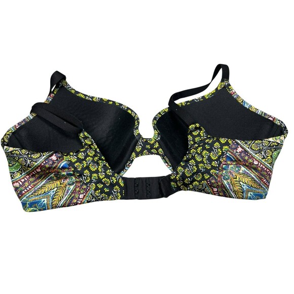 Victoria’s Secret Very Sexy Push-Up Bra 34C Multicolor Paisley‎ Print Underwire - Picture 5 of 7